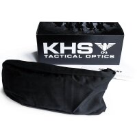 KHS® Military Tacticalbrille - Taktische Einsatzbrille - klar - beschussfeste HLT®- Qualitätsgläser - khaki  - UV Schutz