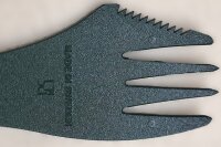 Schwedischer Göffel - Light my Fire® - Halb Gabel Halb Löffel mit Messer - Oliv - superleicht - sehr stabil - Original Militär