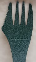 Schwedischer Göffel - Light my Fire® - Halb Gabel Halb Löffel mit Messer - Oliv - superleicht - sehr stabil - Original Militär
