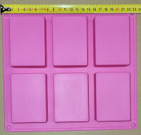 Silikonform - Rechteckig - Block