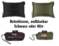 Reisekissen - Aufblasbar - weiche leichete Hülle -...