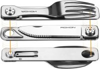 ROXON Essbesteck "C1 " -  3-in-1 - Messer,...