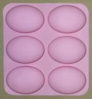 Silikonform - Rund - Oval