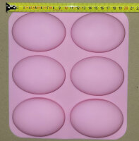 Silikonform - Rund - Oval