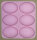 Silikonform - Rund - Oval