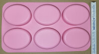 Silikonform - Rund - Oval