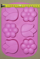 Silikonform - Tulpe - Blumen