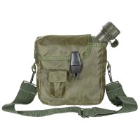 US Feldflasche-  Eckig - 1,89 Liter - ca. 300 g - Nylonbezug