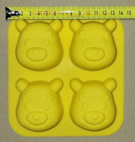 Silikonform - Bär - Teddy - Klein