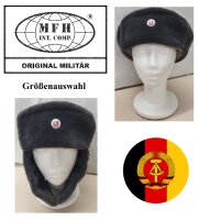Original Militär NVA Wintermütze -  Mit...