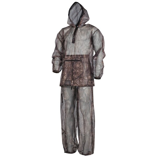 Moskitoanzug - 2teilig - Hunter Brown - Schlupfjacke + Hose