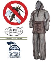 Moskitoanzug - 2teilig - Hunter Brown - Schlupfjacke + Hose